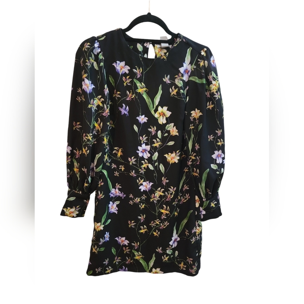 H&M floral‎ printed dress EUC Fairycore Romantic Ethereal